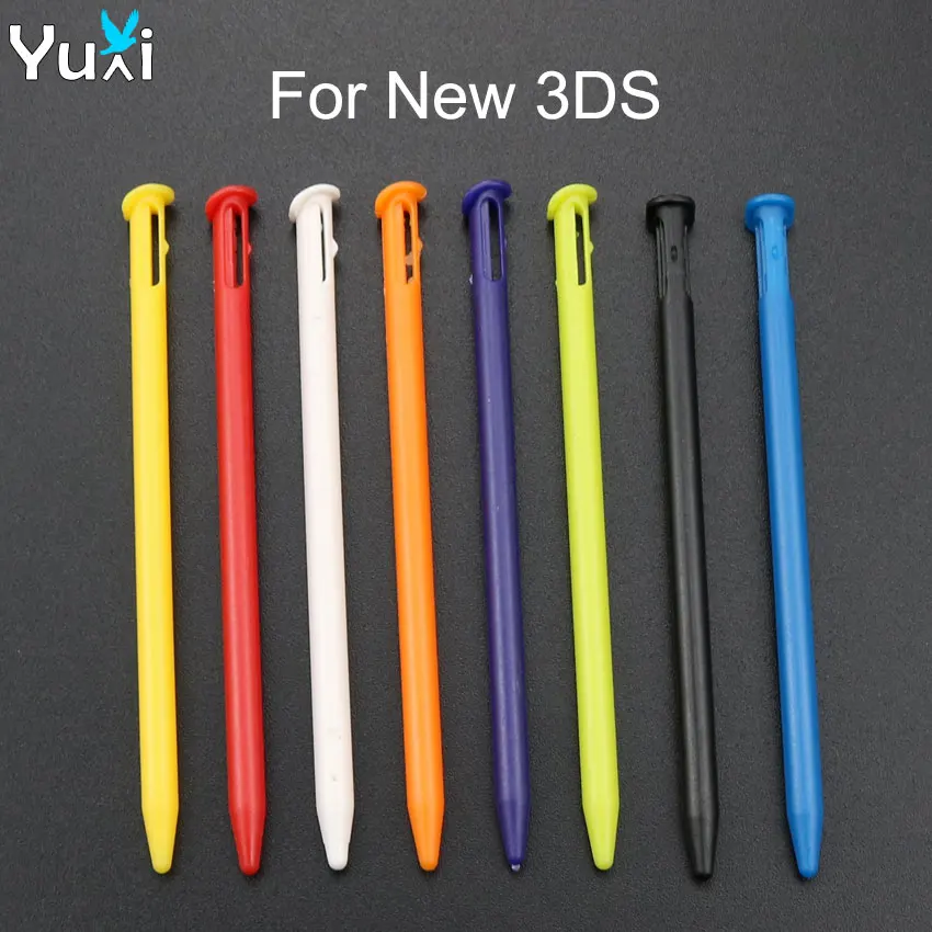 

YuXi 2pcs/lot Plastic and Metal Retractable Stylus Touch Pen For Nintendo New 3DS