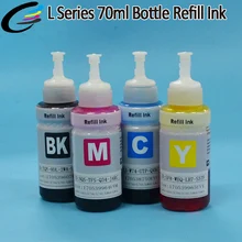 T664 4 Цвета Заправка краситель чернил для Epson серии L принтер L355 L385 L485 L1300