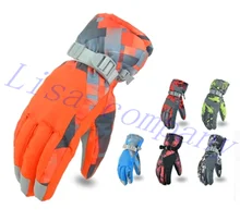 2016 hot sale a pair of winter riding gloves cold proof waterproof outdoor ski glove thickening