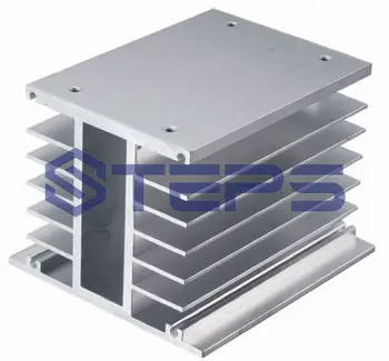 

Three-phase solid state relay radiator / heat sink aluminum 10-100A H-radiator relay cooling parts 110 * 100 * 80mm