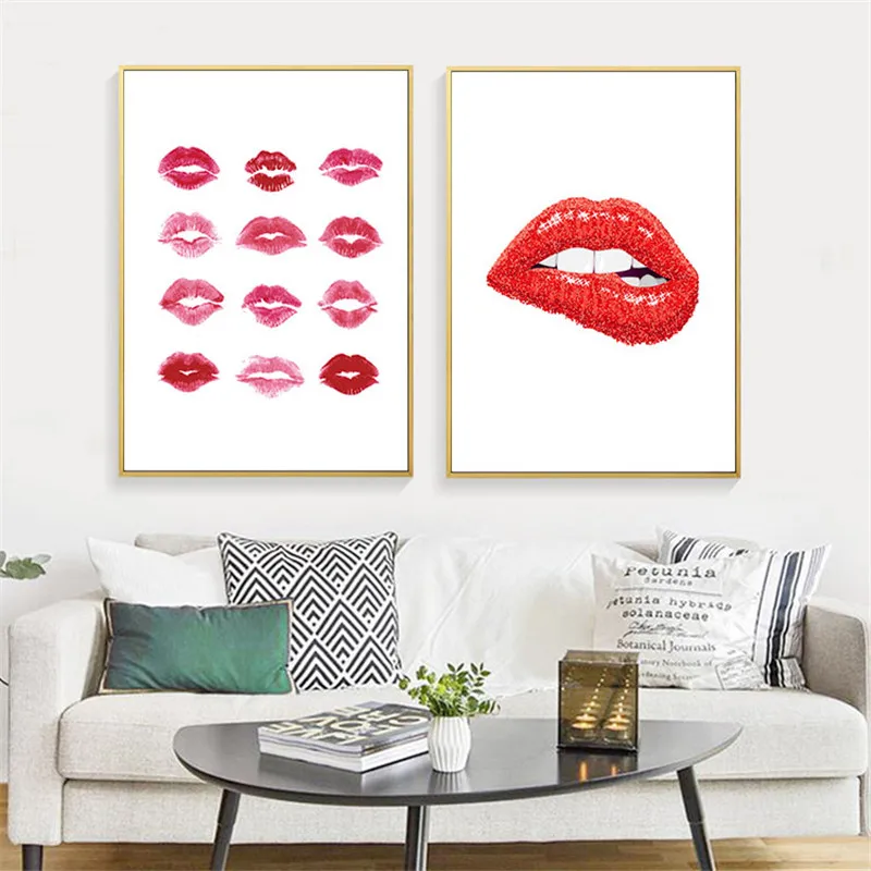 Black-Eyelash-Wall-Art-Picture-Salon-Wall-Decor-Red-Lip-Canvas-Painting-Fashion-Beauty-Makeup-Poster(3)