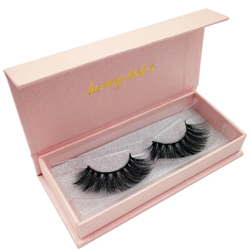3d Mink False Lashes Natural Mink Thick False Eyelashes Extension Lashes Make Up Set Soft Nagaraku Pink Beauty Box Handmade Hot (2)