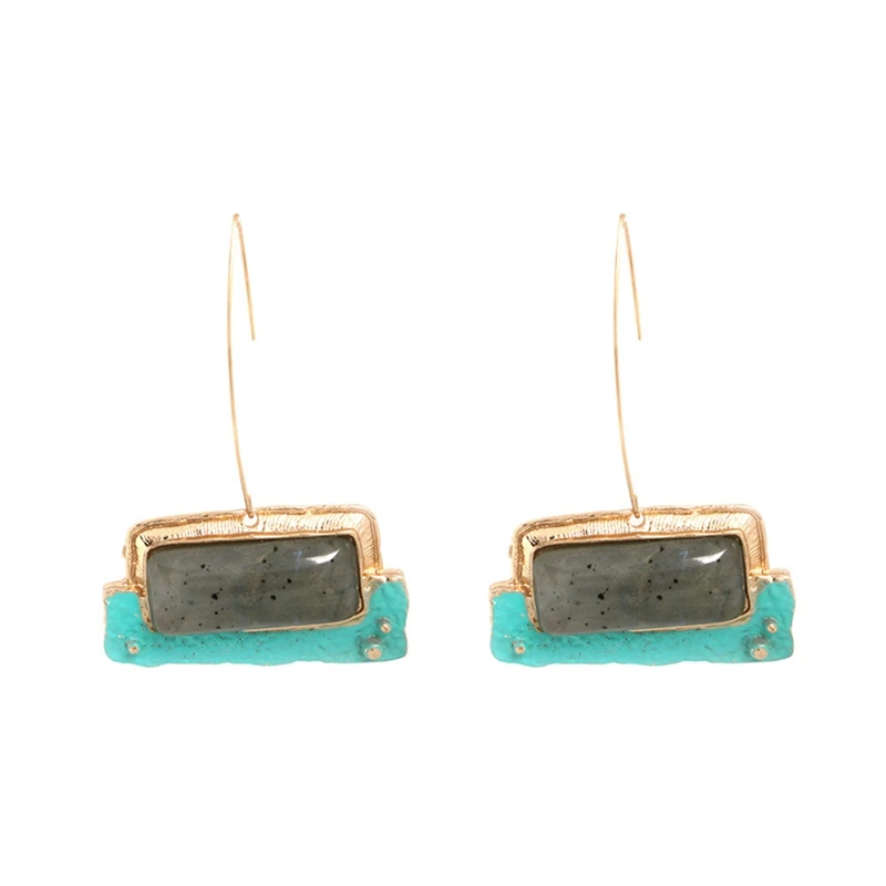 

Retro Posey Crystal Statement Hanging Earrings 2019 New Pendant Earrings Women's Jewelry Wholesale