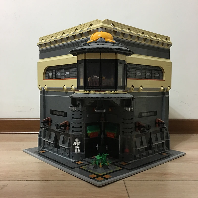 

LEPIN 15015 5003pcs Creator City Street The Dinosaur Museum Model Building Kits Set Educational Blocks Bricks Toy Gifts