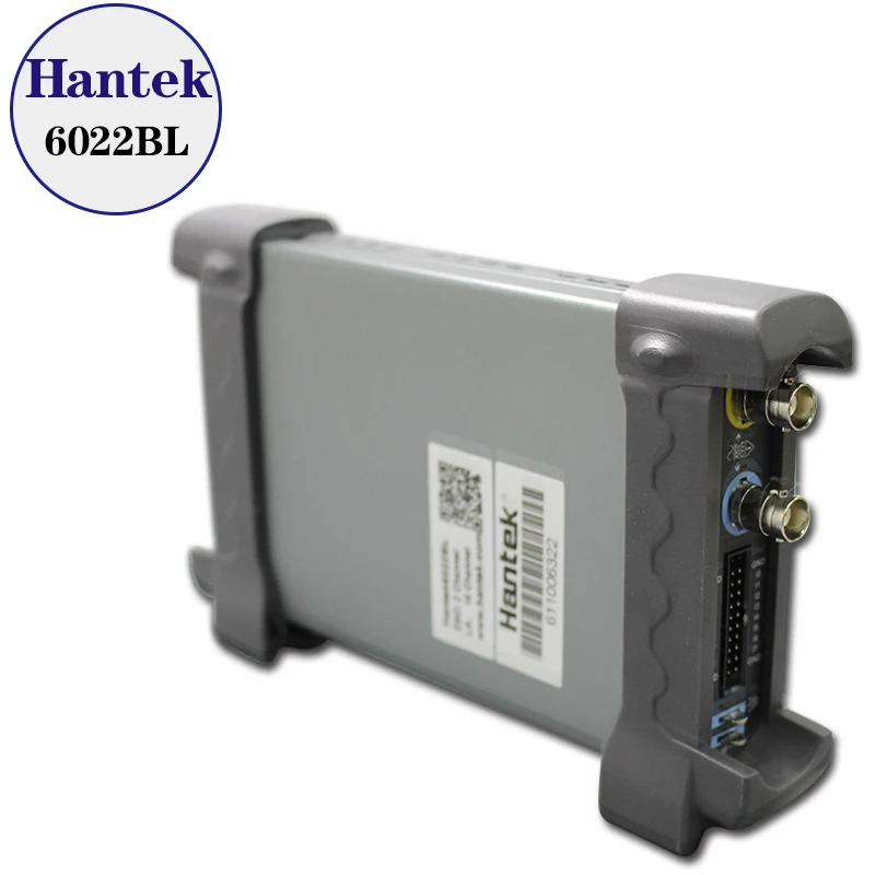 USB осциллограф Hantek 6022BL 2 цифровых канала пропускная способность 20 МГц частота