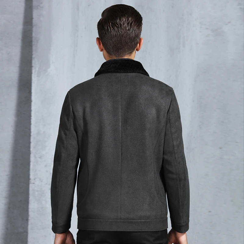 Vestes Hommes as 2018 Laine Peau Veste De Fourrure D'agneau Y8810 En Manteaux Designer Hiver Faux Marque Mouton Haute Picture Vintage Noir Streetwear Qualité Nnm8vw0