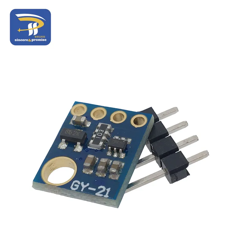 Датчик влажности с интерфейсом IEC IIC Si7021 промышленный Высокоточный GY-21 модуль датчика температуры низкая мощность CMOS 3-5 В