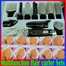 Многофункциональный Электрический диффузор бигуди для волос 110 В/220 В двойное напряжение Универсальный комплект для завивки волос "буфет" инструмент для укладки волос