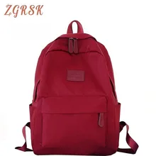 Korean Style Women Fashion Nylon Backpack Bagpack Female Back Pack Bookbag Back Pack School Bags For Teenage Girls Backpacks