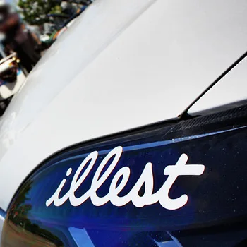 Автомобиль стиль Стайлинг автомобиля наклейки illest 20 см x 5 Мотоцикл Грузовик