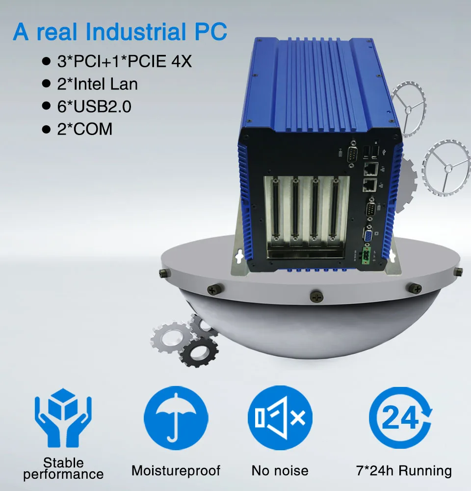 fanless embedded pc 12