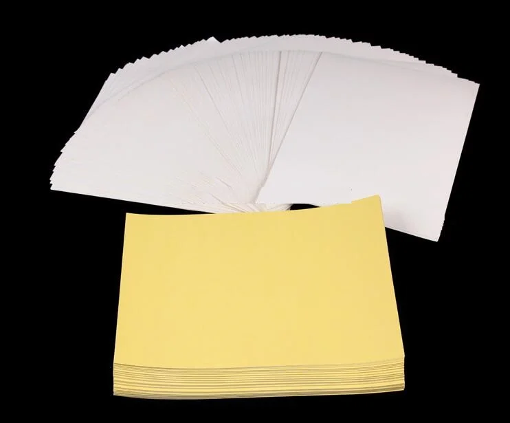 

100pieces A4 size White Blank Kraft Self adhesive A4Kraft sticker Paper for Laser Inkjet Printer Packaging Labels