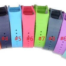 DHL бесплатно. 50 шт./лот. Смешанные цвета. Сменный Браслет для Самс Шестерни S R350.with застежку. 11 цветов