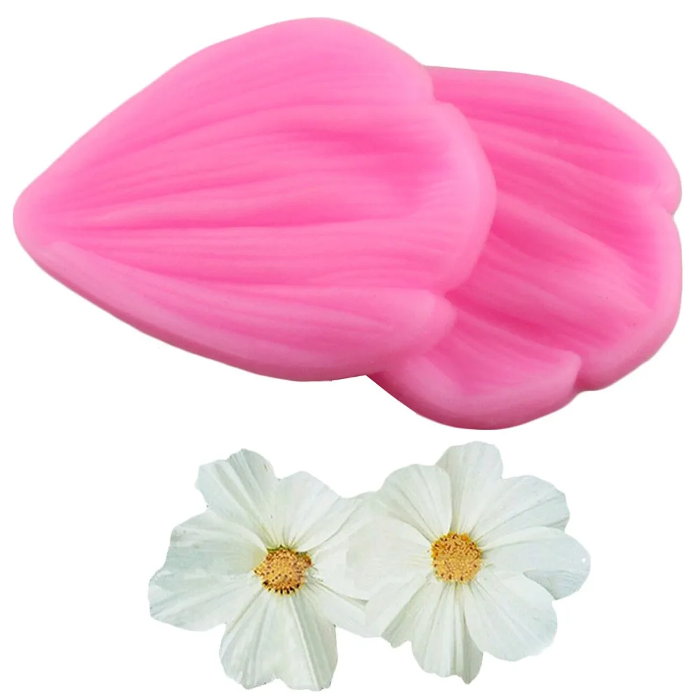 

3D Peony Flower Petals Embossed Silicone Mold Relief Fondant Cake Decorating Tools Chocolate Gumpaste Candy Clay Moulds