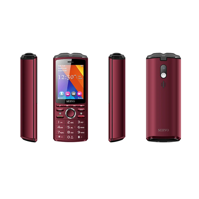 Bluetooth наушники fm фонарь клавиатура Servo телефон R25 2 8 дюймов 6000 мАч power Bank 2G GSM