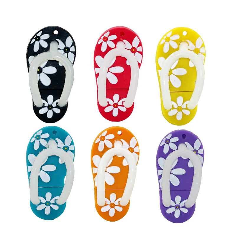 

Real Capacity Flip Flops Shoes Girl Sandals 4GB 8GB 16GB 32GB USB Flash Drive Pen Drive Mini External Memory Storage Card Gift