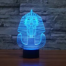 Сфинкс 3D ночник Тор Новинка Рекламные подарки светодиодное освещение Дисплей свет дома