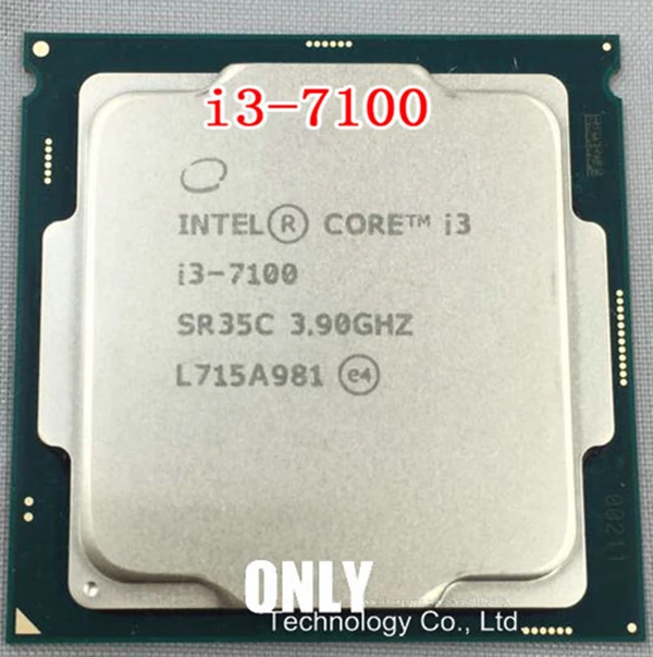 動作確認済み Intel KabyLake Core i3-7100 1151