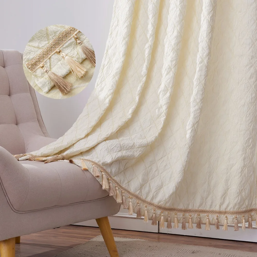 Buy GIGIZAZA Luxury Decorative Window Curtains Drapes