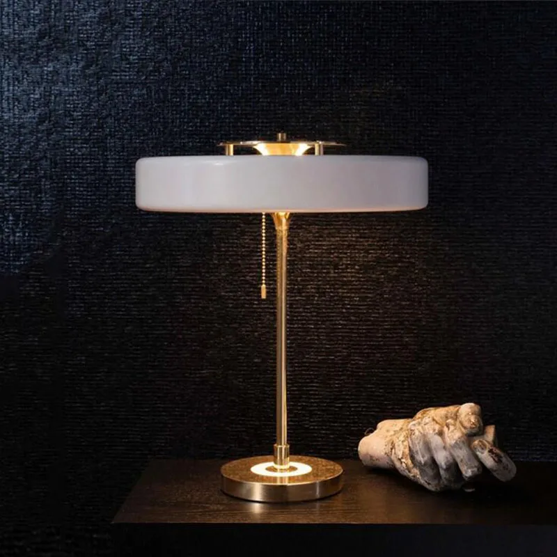 

Creative simplicity post-modern decorative lamp designer retro personality metal table lamp led lighting fixture E14 led bulbs