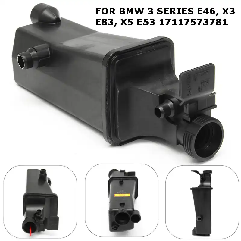Radiator Coolant Overflow Expansion Tank Bottle For BMW 3 Series E46 X3