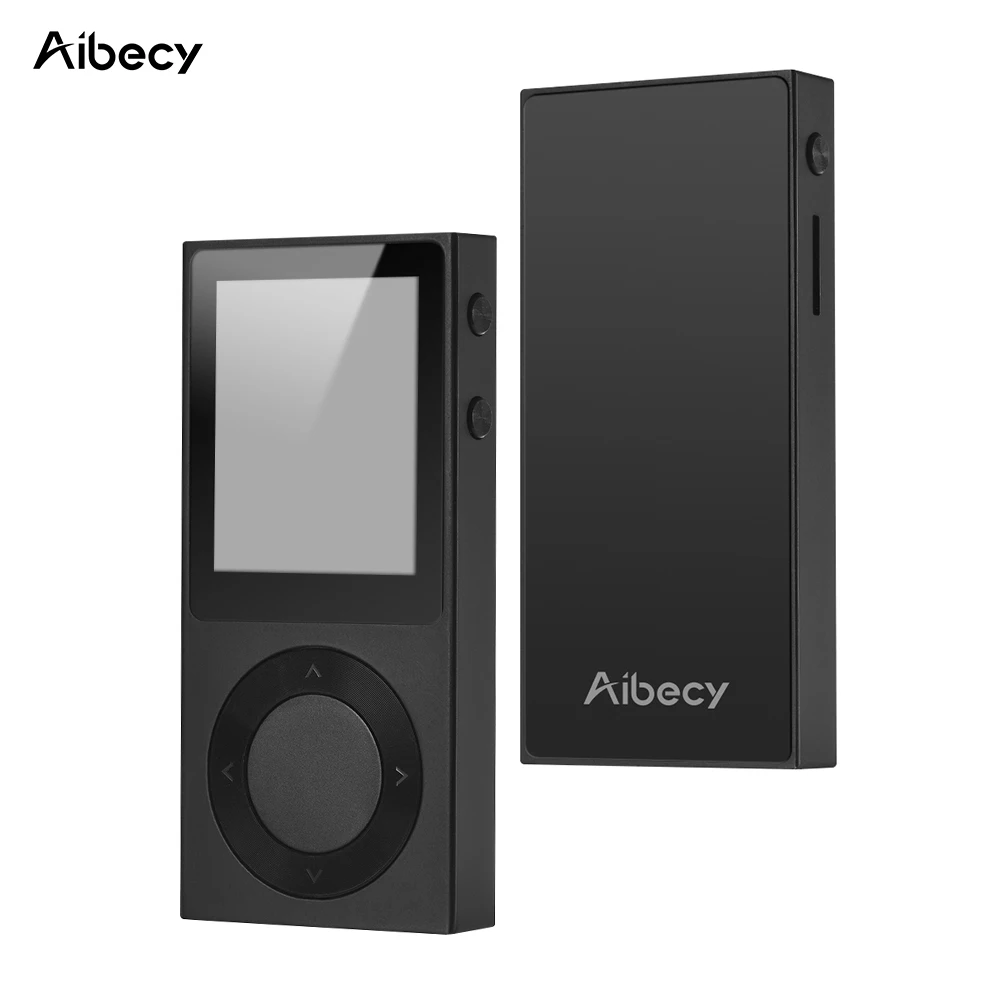 

Aibecy T6 8GB Hi-Fi MP3 BT Lossless Sound Music Player with 1.8 Inch Screen for Music Fans Students Office Electronic Conference