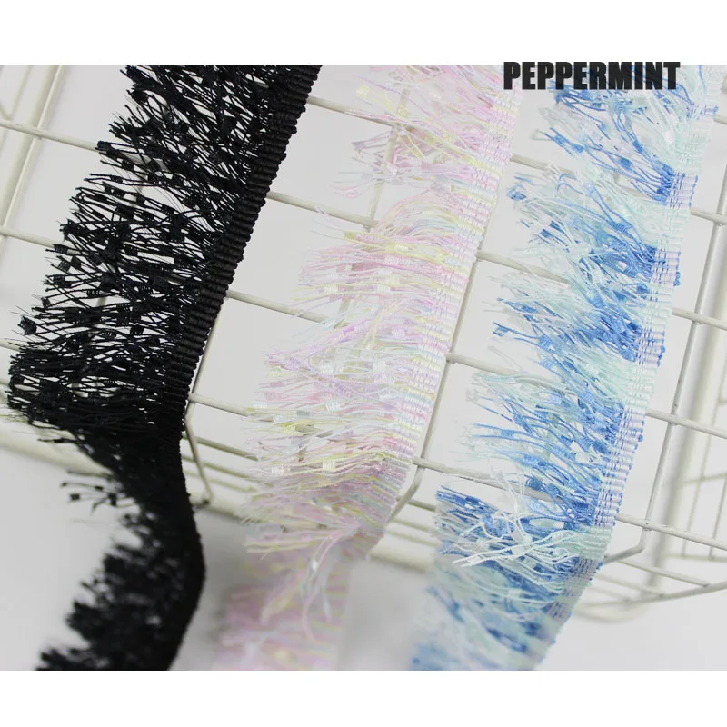 

1yard 4.5cm Fringed Trim Tassel Lace Sewing Accessory for Garment DIY vintage Trimming