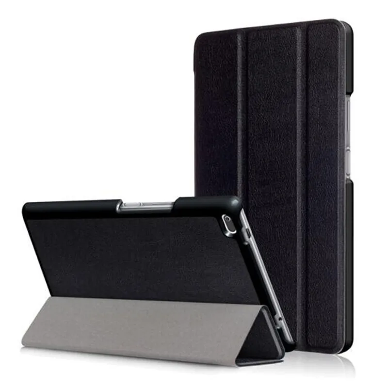 Для Amazon Kindle Fire HD 7 /Новинка HD7 7,0 дюймов чехол для планшета Custer Fold Folio Stand откидной держатель кожаный чехол - Цвет: KST Black