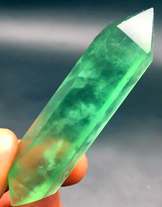 Processado sem Frete 1 Pcs Chlorophyllite 45 55g Rare Natural Quartzo Bar é B12