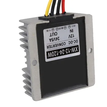 

Car High Power Converter Regulator Stable Performance DC 12V to DC 24V 120W 5A