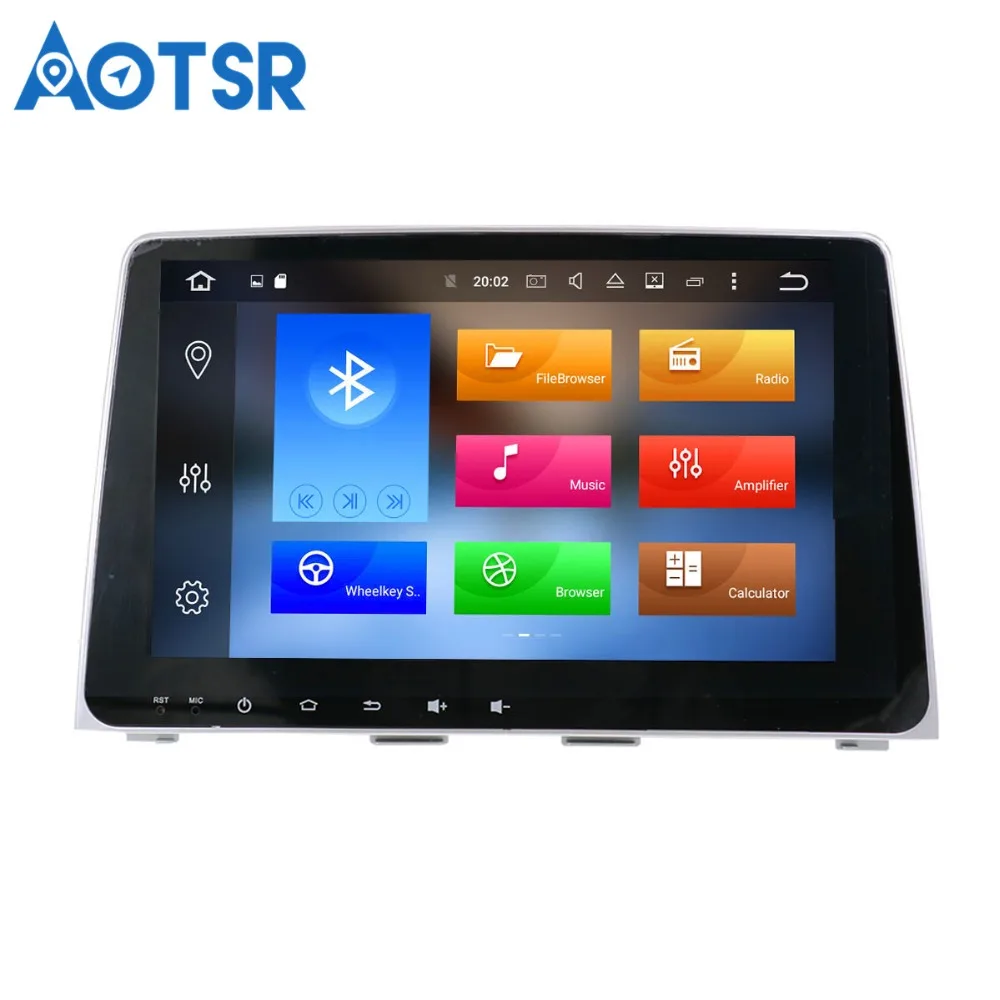 Flash Deal Aotsr Android 8.0 octa core 9 inch GPS navigation Car DVD Player For Hyundai Sonata 2018 2019 multimedia 1 din radio recorder 1