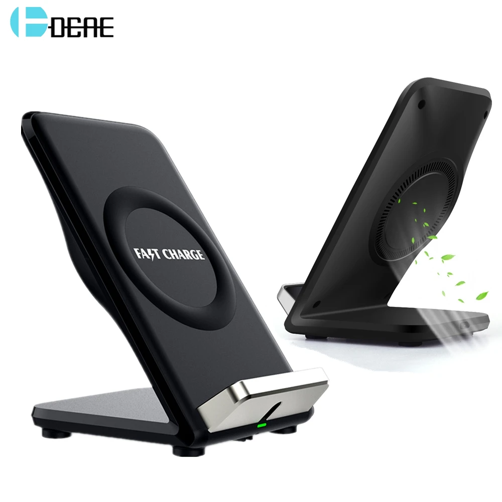 DCAE 10W QI Wireless Charger for iphone X 8 samsung s9 s8