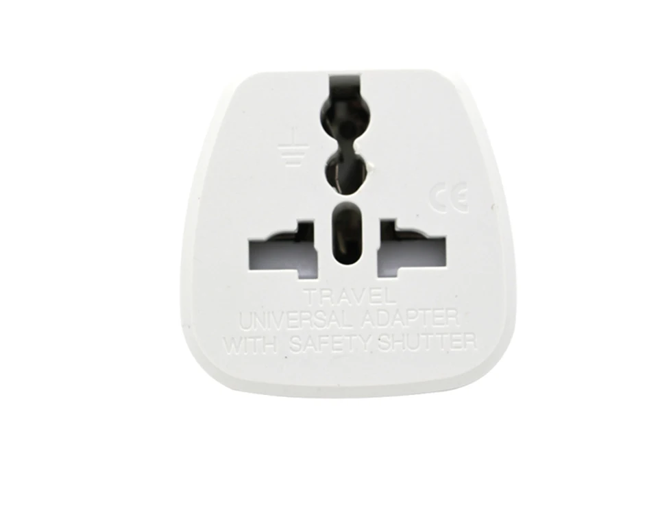 Common 250V 10A Universal US UK AU to EU AC Travel Power Plug European Charger Adapter Conversion Adaptor for Travel Home Use (10)