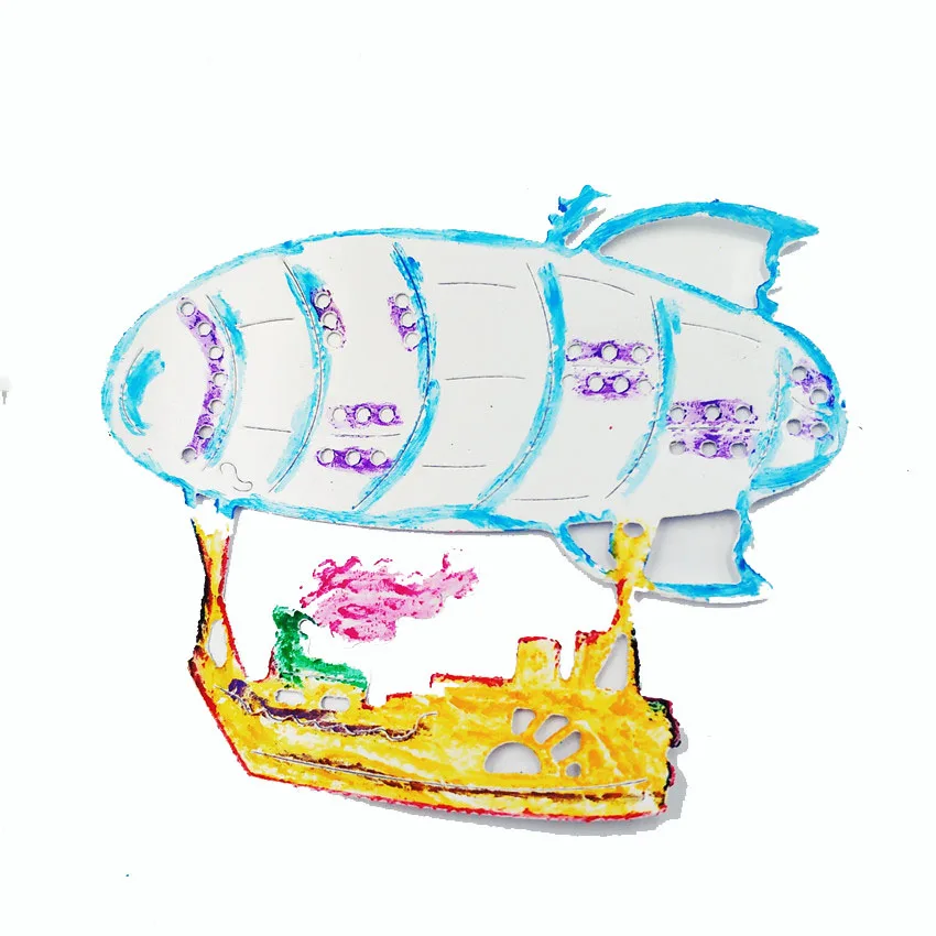 

Space Planet dies Rocket Craft Die Metal Cutting Dies Paper Dies Cut for DIY Paper Card making Scrapbooking Decoration 6.5*8.5CM