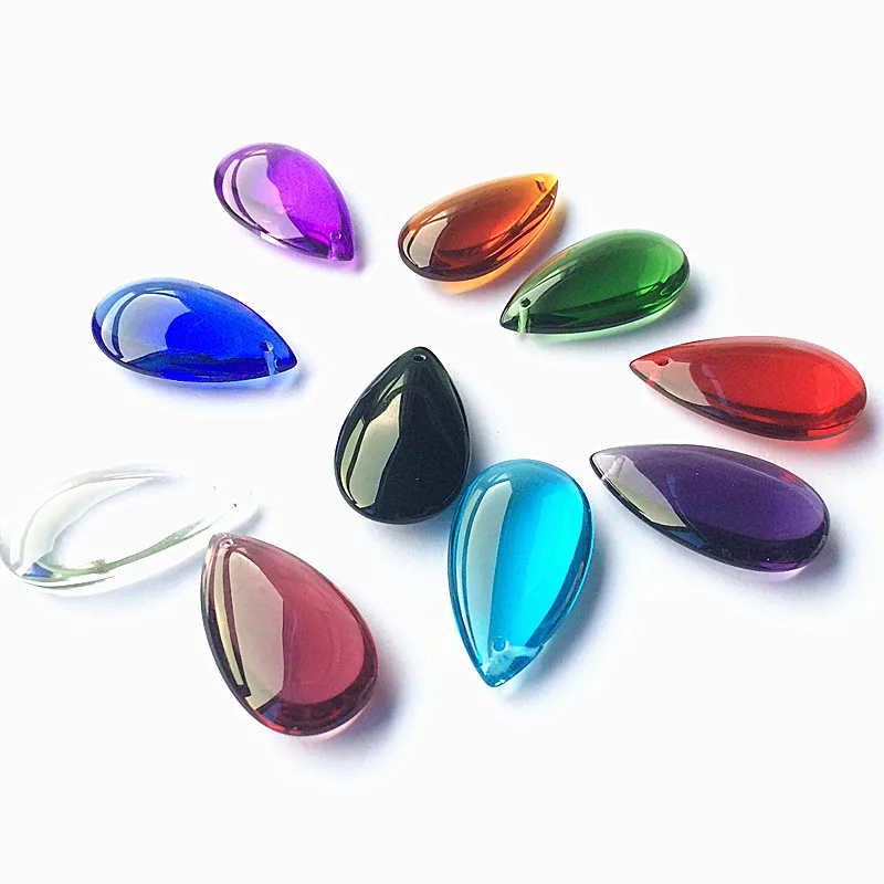 Free 30pcs 38mm Mix Color Crystal Chandelier Parts
