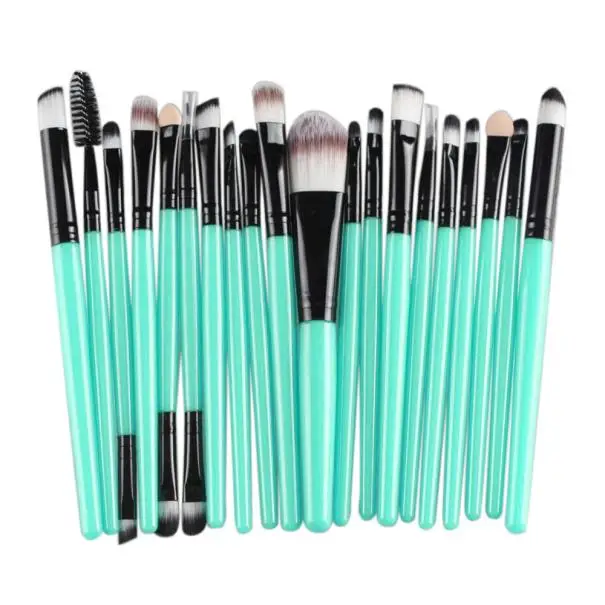 

KANBUDER Makeup Brushes Set Eye Shadow 20 pcs Set tools Make-up Kitty Clean Toiletry Kit Wool Set Professional Dropship A4
