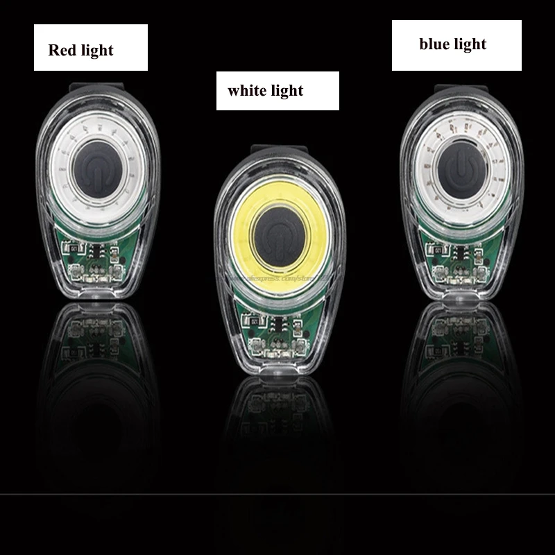 Top Walkfire 3 Color COB LED Bike Rear Light Bicycle Taillight Lamp USB Rechargeable Round Cycling Safety Light Bicycle Accessories 1