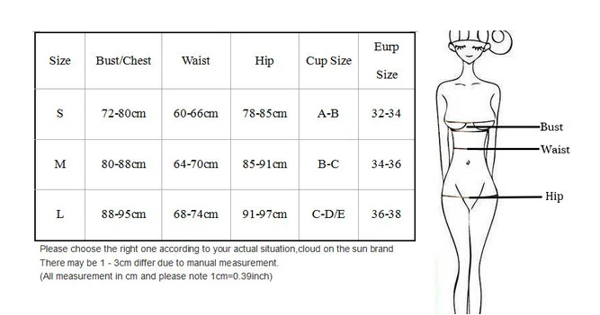 Стиль Модный популярный женский бандо с высокой талией комплект бикини пуш-ап Мягкий купальник с принтом