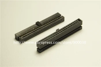 

5 Pcs 0.050" 1.27mm 44 Pin dual Row IDC Connector 2x22 P 44 position Rectangular Female Socket Receptacle Ribbon Cable