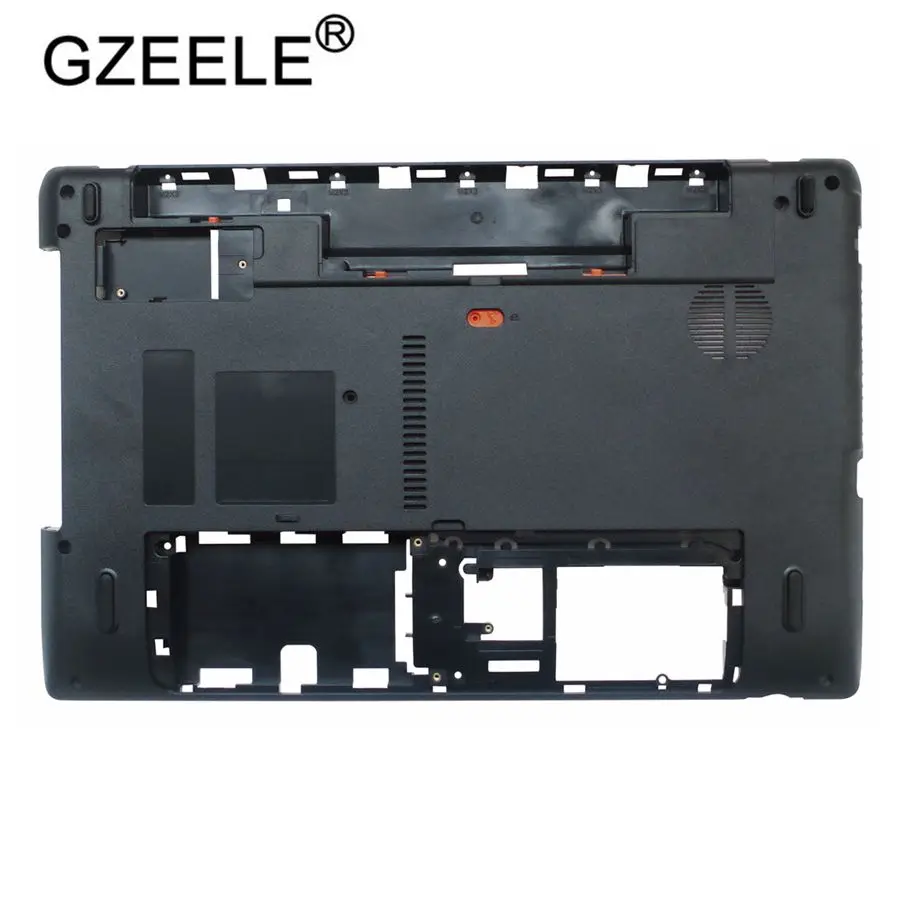 GZEELE, нижний чехол для ноутбука acer Aspire 5750 5750g 5750z 5750ZG 5750 S, нижний чехол AP0HI0004000, черный чехол