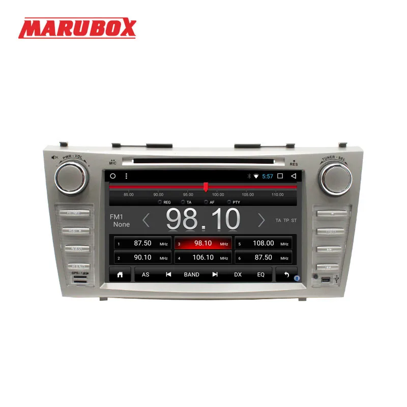 Top MARUBOX 2 DIN Android 7.1 Head Unit For Toyota Camry 2006-2011 GPS Navi Stereo Radio Car Multimedia Player With DVD 8A101DT3 1