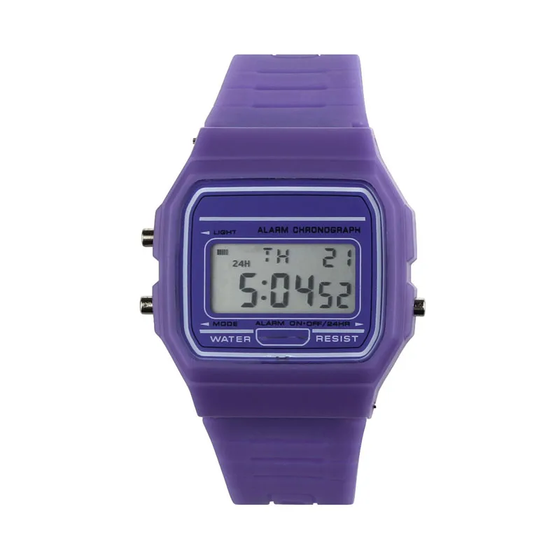Цифровые спортивные часы, светодиодный, для детей, для мальчиков и девочек, унисекс, красочные, электронные, лучший prensent my18