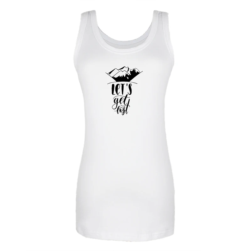 I have a dream It's a beautiful day to save lives heart Let us get lost Grey Womens Ladies Sexy Vest Sleeveless Cotton Tank Tops - Цвет: ibVest3159W