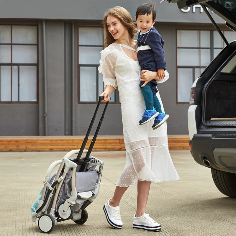 Najtaniej TIANRUI lekki składany wózek dziecięcy może siedzieć może leżeć na zwykłym wózku dziecięcym 2 w 1 silla de paseo