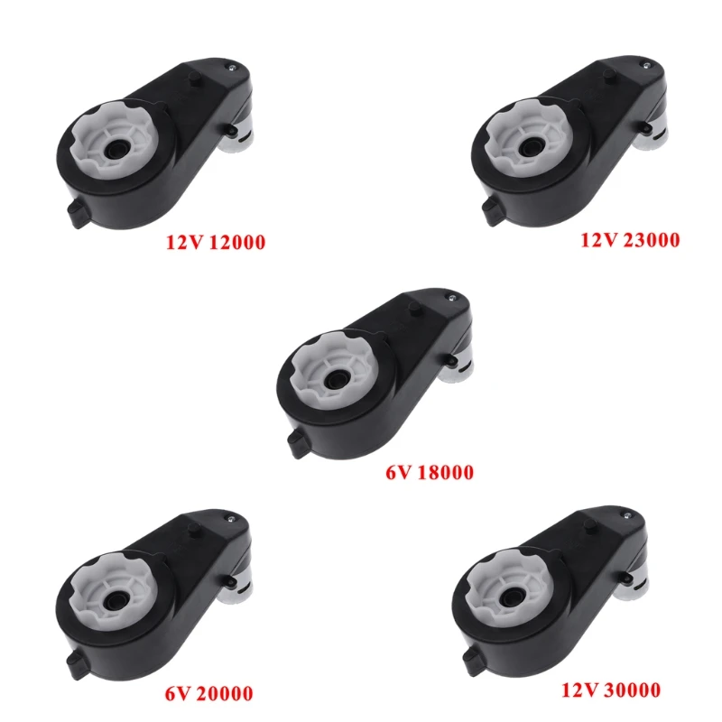 12000-30000 об/мин 6 В/12 В Электрический мотор коробка передач для детей езда на велосипеде автомобиль игрушка# Sep.07