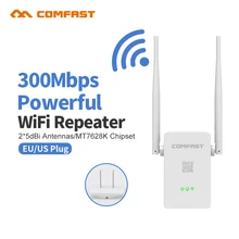 Белый Comfast 300 М WiFi Усилитель Беспроводной Маршрутизатор Повторитель Сети Wi-fi Extender антенной 10dbi WI FI Roteador Усилитель Сигнала