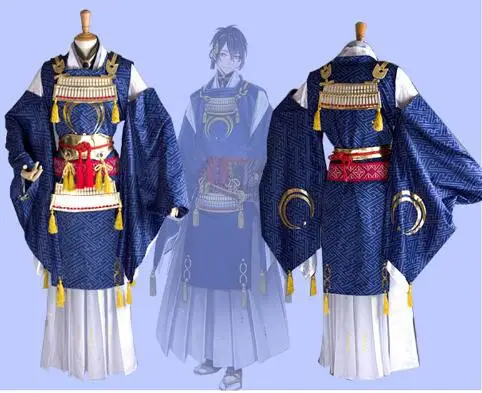 Touken Ranbu Online Микадзуки мунечика Косплей Костюм римского воина аниме одежда костюмы на Хэллоуин для женское кимоно с броней