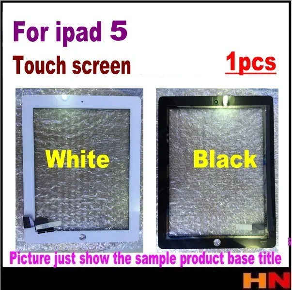 1 шт. наивысшего качества происхождения стекла для iPad Air сенсорный экран с Главная