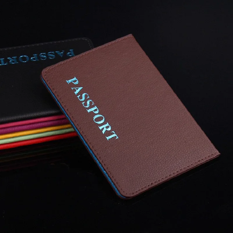 Чехол для паспорта из ПУ кожи с новым рисунком Женский Дорожный бумажник