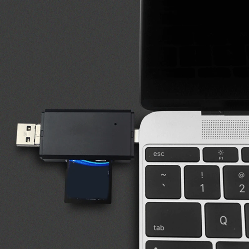 3 в 1 USB 2,0 type-C OTG Кардридер писатель высокая скорость универсальный для ПК телефон компьютер удлинитель-переходник